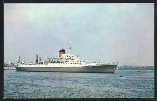 AK Passagierschiff RMS Windsor Castöe verlässt den Hafen