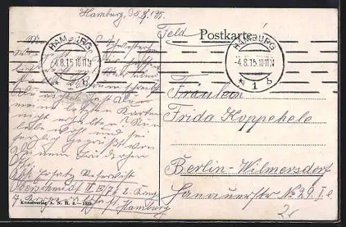 AK Passagierschiff President Lincoln, in voller Fahrt auf hoher See