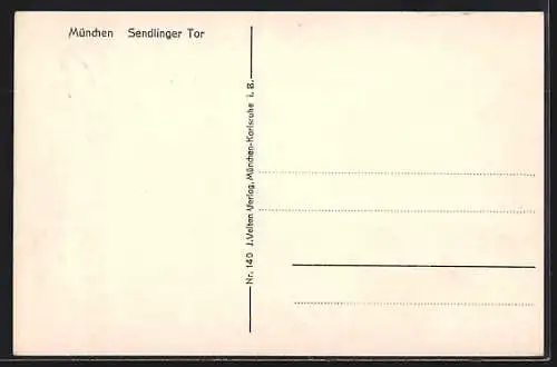 AK München, Sendlinger Tor