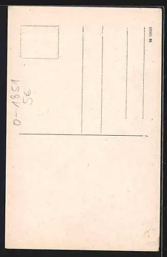 AK Neu-Ruppin, Partie am Fontane-Denkmal