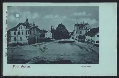 AK Wörishofen, Partie in der Poststrasse