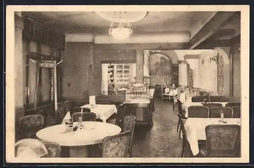AK Berlin, Rhein-Pfalz-Stube, Innenansicht, Mauerstrasse 66 /67