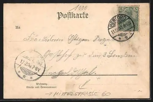 AK Berlin, Restaurant Al Bersagliere, Mittelstrasse 60, Inh. A. Monti