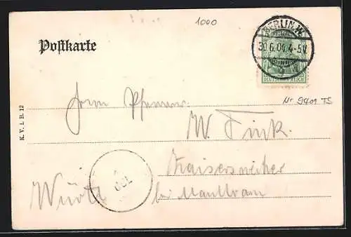 AK Berlin-Kreuzberg, Restaurant Dessauer Garten, Inh. C. Schaper, Dessauerstrasse 3