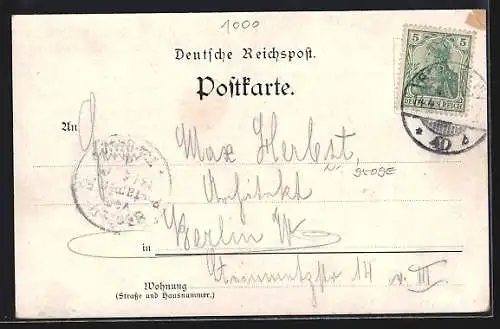 AK Berlin, Friedrichstrasse 94 und 99, Gasthaus Rothenburger und Lichtenhainer Krug