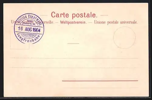 AK Les Premiers Timbres Poste de la Suisse, die ersten briefmarken der Schweiz, Canton de Genève, Wappen d. Kantons Genf