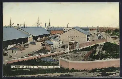 AK Rosario de Santa-Fe, Depositos de la Aduana