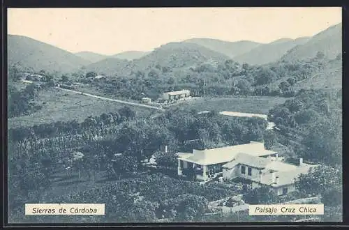 AK Sierras de Cordoba, Paisaje Cruz Chica