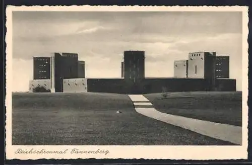 AK Hohenstein, Wegpartie zum Reichsehrenmal Tannenberg