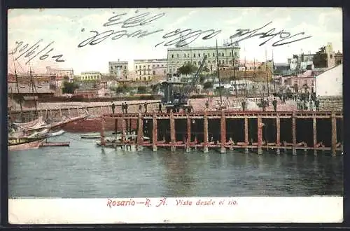 AK Rosario, Vista desde el rio