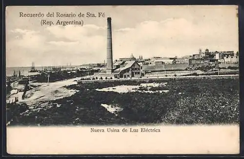 AK Sta. Fe, Nueva Usina de Luz Electrica, Elektrizitätswerk