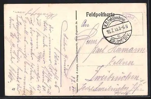 AK Heutrégiville, Lazarett