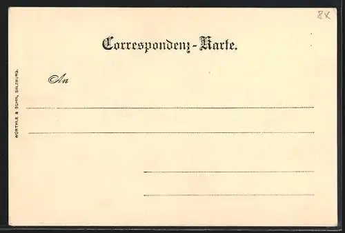 Künstler-AK Edward Theodore Compton: Schmittenhöhe, Grossglockner und Kitzsteinhorn