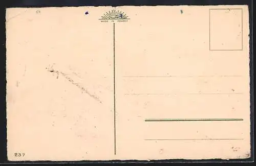 Künstler-AK Catharina Klein: Stillleben mit Birne und Pflaumen