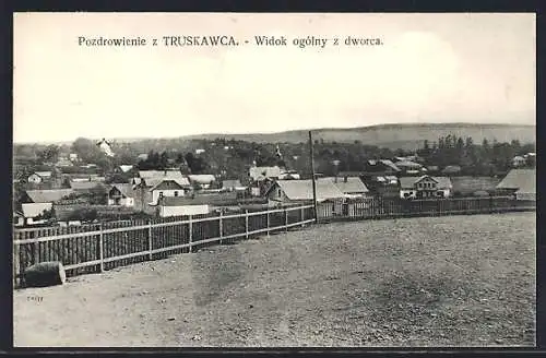AK Truskawiec, Widok ogólny z dworca