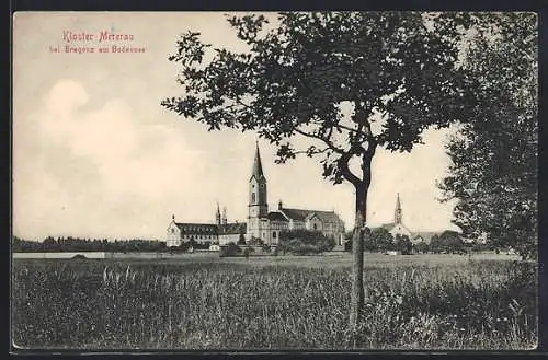 AK Bregenz, Blick auf das Kloster Mererau