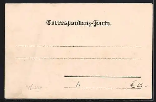 Künstler-AK Wien-Hütteldorf, St. Aloisius-Knabenasyl, Portrait Prior Graf Mels-Colloredo