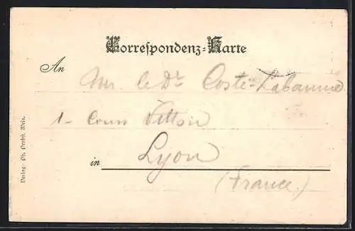 AK Wels, Strassenpartie an der Sparkasse