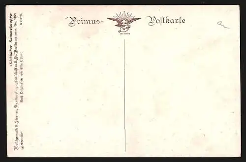 AK Rebhühner an einem Garbenfeld