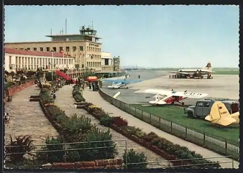 AK Stuttgart, Flughafen, Aussenansicht