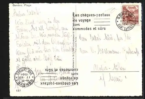 AK Geneve, Plage