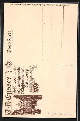 Künstler-AK Nürnberg, Pellerhaus J. A. Eysser, Martin Behaim der Seefahrer 1459-1506