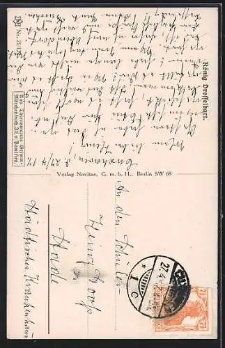 Künstler-AK Paul Hey: Märchen König Drosselbart