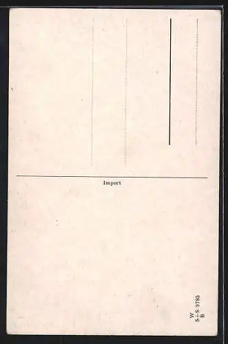 Künstler-AK Die Wasserbraut, Segelsport