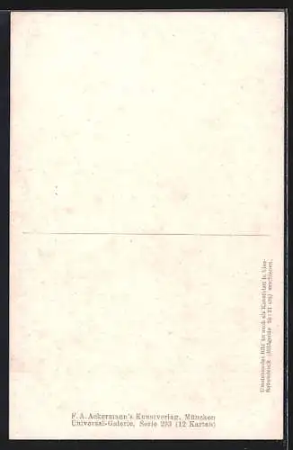 Künstler-AK Carl Spitzweg: Besuch des Landesvaters