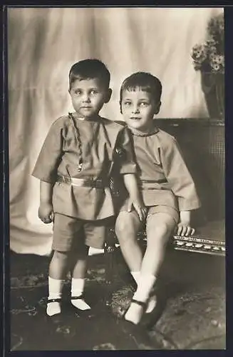 AK Söhne des Grossherzoglichen Paares von Hessen-Darmstadt