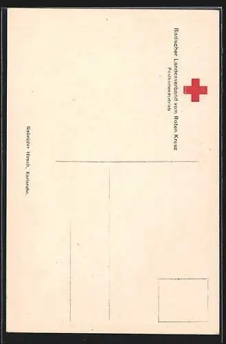AK Marie Louise von Baden mit ihren Kindern Berthold Friedrich und Marie Alexandra