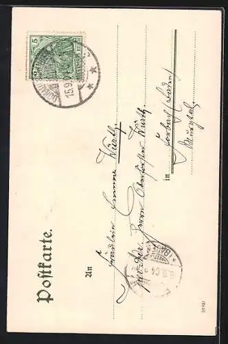 Künstler-AK Karl Mutter: Burg Hohentwiel