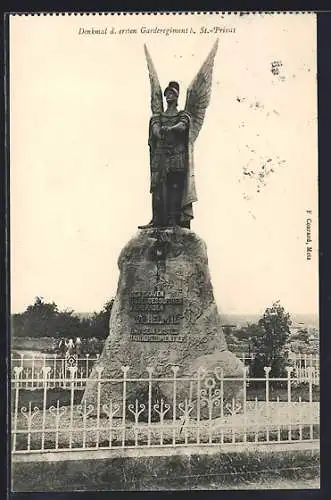 AK St-Privat, Denkmal d. ersten Garderegiment, Reichseinigungskriege