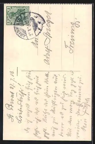 AK St-Privat, Denkmal d. ersten Garderegiment, Reichseinigungskriege