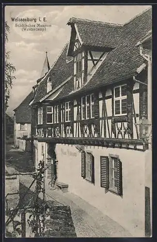 AK Weissenburg, Städtisches Museum, Westercamp
