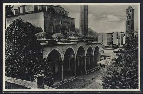 AK Sarajevo, Die Begova-Moschee mit Uhrturm