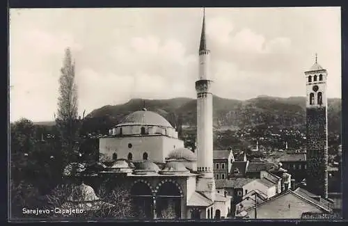 AK Sarajevo, Blick auf die Moschee
