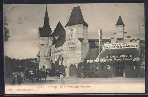 AK Luzern, Partie am Kriegs- und Friedensmuseum