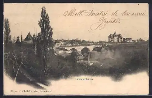 AK Serrieres, Teilansicht