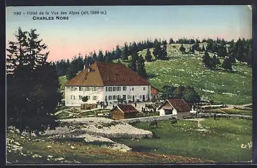 AK Cernier, Hotel de la Vue des Alpes