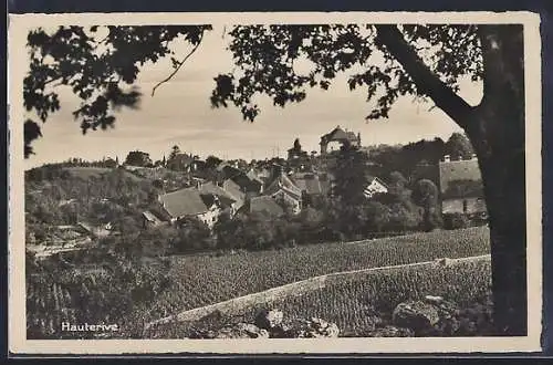 AK Hauterive, Blick zum Ort