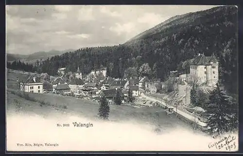 AK Valangin, Ortsansicht