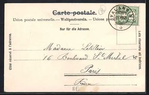 AK Valangin, Ortsansicht