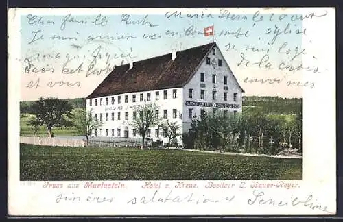 AK Mariastein, Gasthof und Hotel Zum Kreuz, Inh. L.Bauer-Reyer
