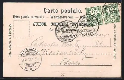 AK Mariastein, Gasthof und Hotel Zum Kreuz, Inh. L.Bauer-Reyer
