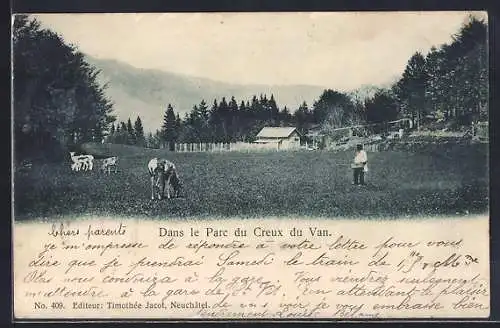 AK Creux du Van, Dans le Parc