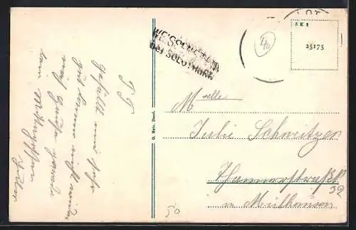 AK Weissenstein / SO, Ansicht vom Kurhaus