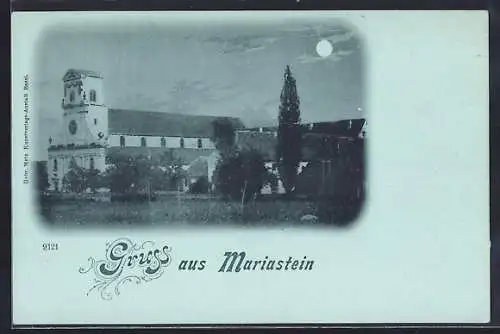 AK Mariastein, Kirche mit Feldern