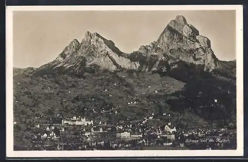 AK Schwyz, Blick gegen die Mythen