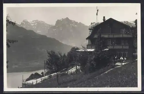 AK Amden, Hotel & Kurhaus Bellevue, Bes. Familie Meier-Meyer